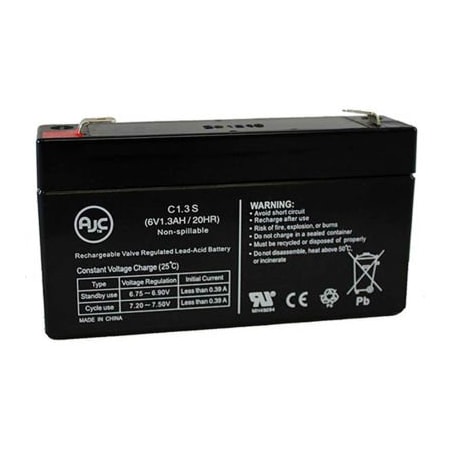 Battery Clerk AJC Japan PE1.2-6R Sealed Lead Acid - AGM - VRLA Battery JAPAN-PE1.2-6R
